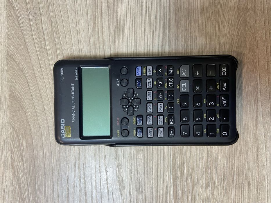 Casio , финансовый калькулятор