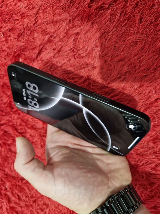 -Iphone 16Pro, ca Nou 128Gb 8Ram ireprosabil Bat:90%-427 cicluri incarcare Black Titanium doar telefonul poze reale nici o reparatie/interventie MDM