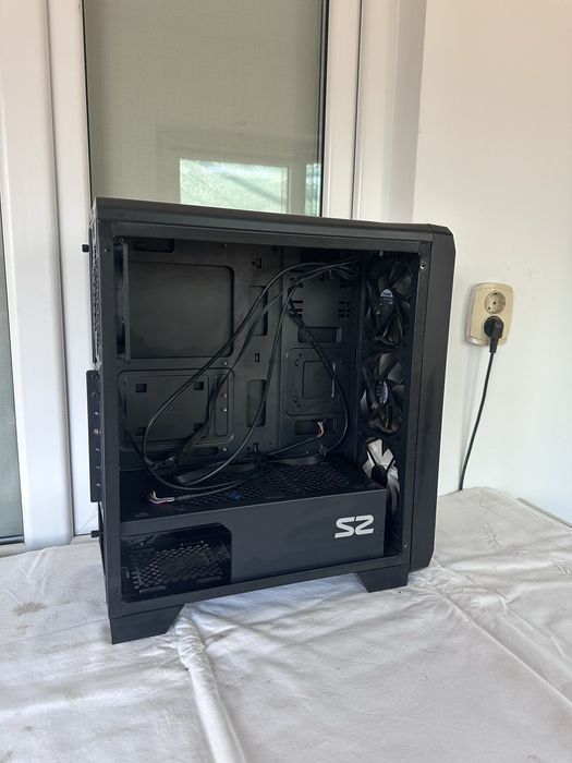 Carcasa Zalman S2, Middle Tower, fara sursa, ATX, negru, 4 fans