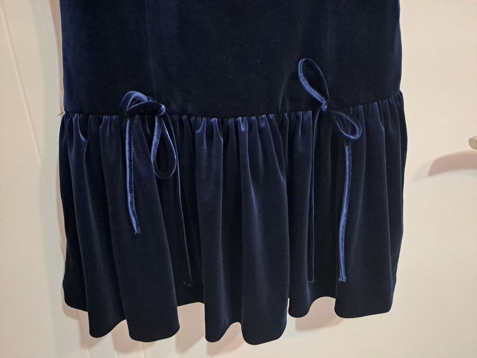 Нова рокля Zara от кадифе