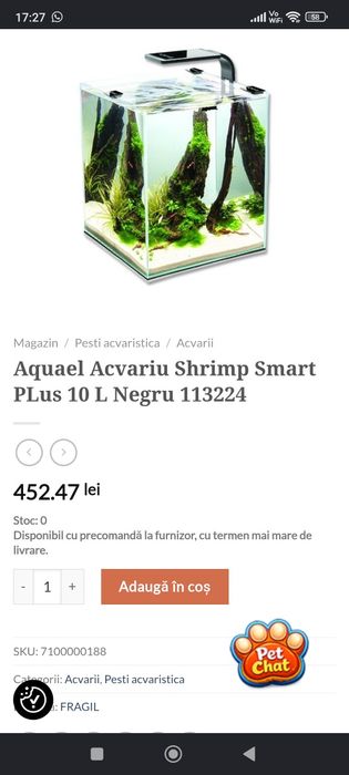 Acvarii pesti complete
