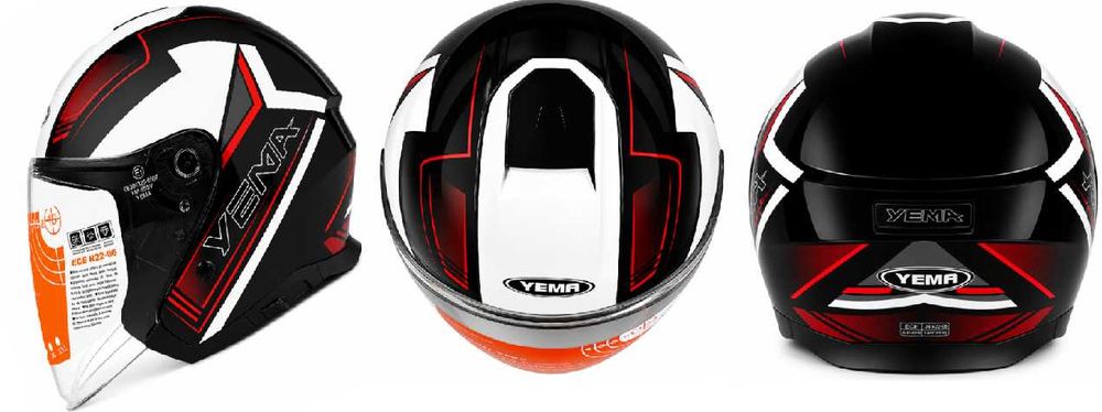 Мото каски скутер YEMA ECE R22.06
