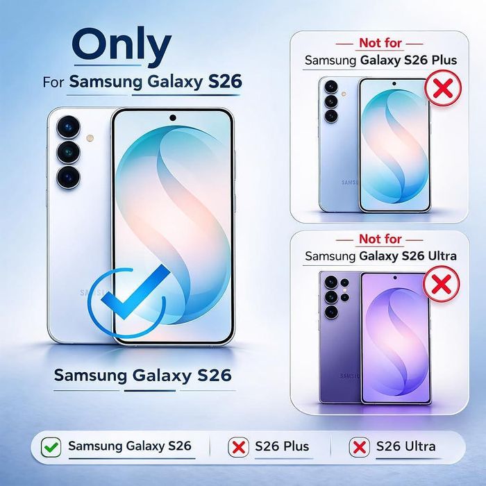 Прозрачен 360° градуса кейс за samsung galaxy s26