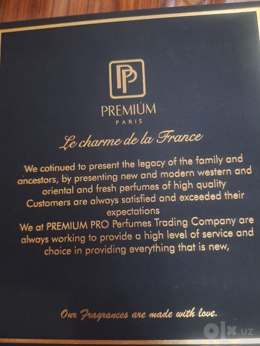 Premium Pro Duxi Parfyum France Original