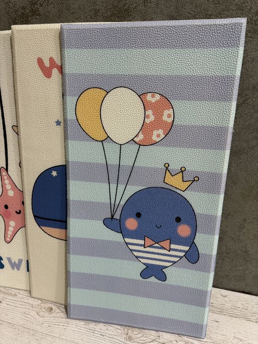 Set 8 autocolante protecție/decor perete camera copiilor