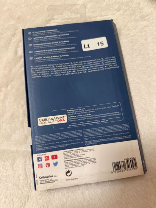 cellularline Fine Huawei P30 Lite case