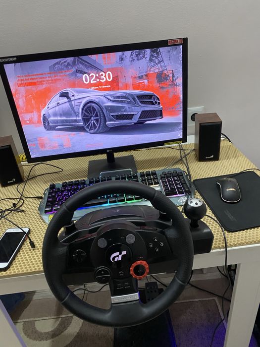 Руль logiteh df gt 900градусов