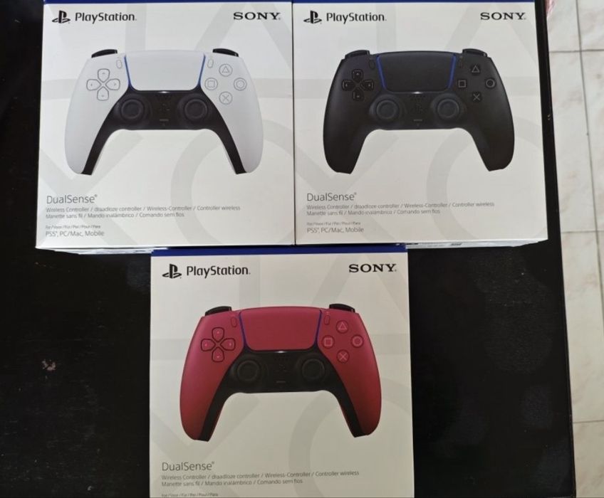PS5 Controller/ PS5 Джойстик Бял/Черен/Червен/Син