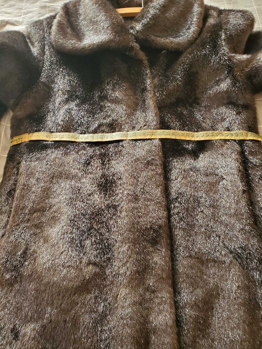 Haina de blana lunga sintetica