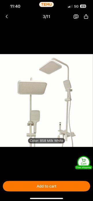 Shower set  showet внос