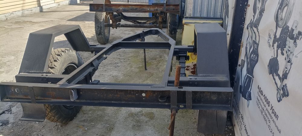 Прицеп одноосный шасси для САГ