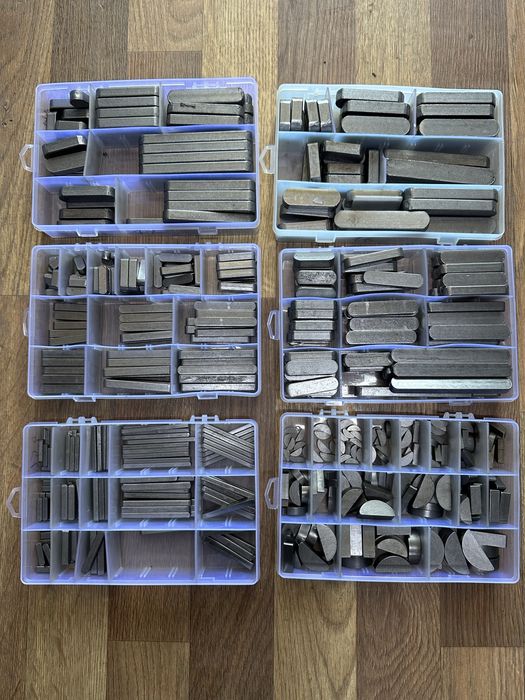 Шпонки, Шплинты, Гайки