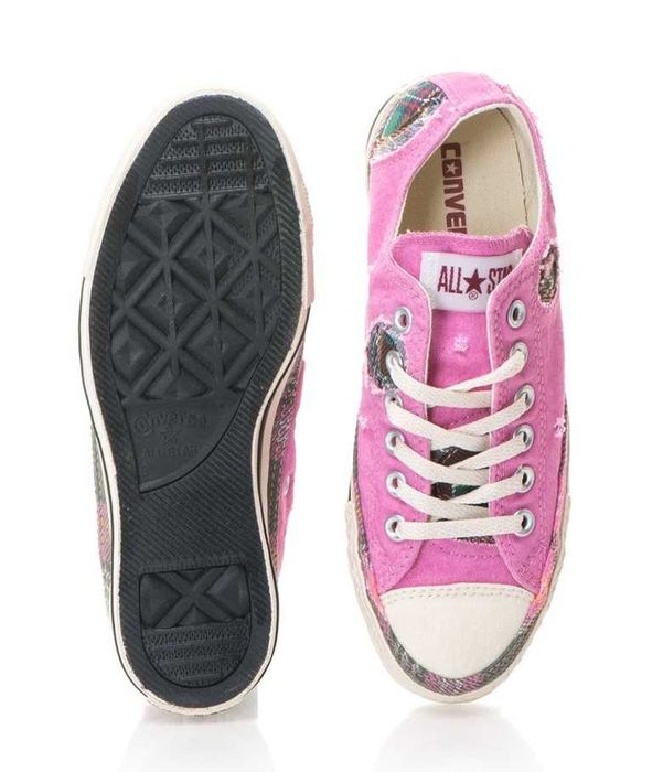 %ПРОМО% CONVERSE ALL STAR № 37½ – Дамски цветни кецове "PALE PINK" нов
