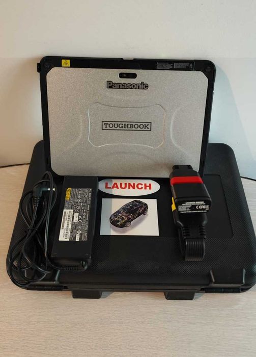 Kit Tester Diagnoza Auto LAUNCH + Tableta Panasonic Cf20 I5, 8/256 Gb