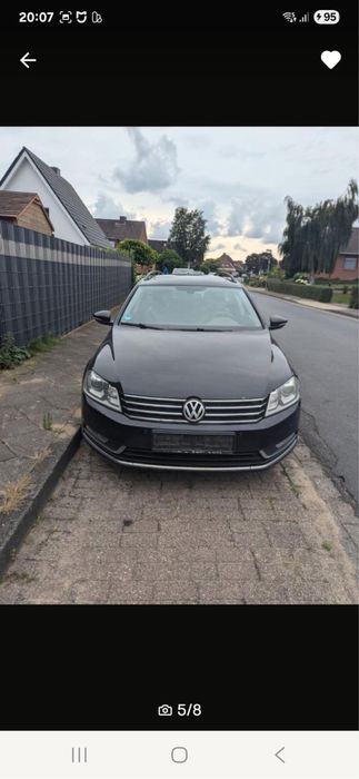 Aripa stanga vw passat B7 neagra LC9X