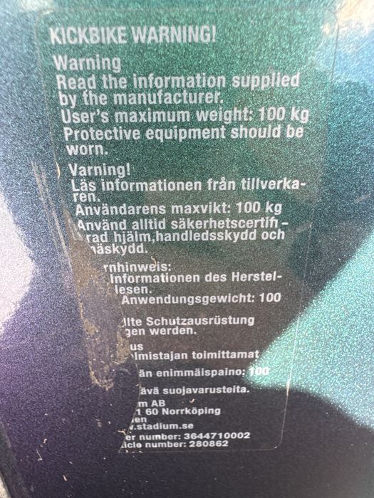 Trotinata freestyle whip Champ