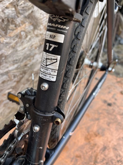 Bicicleta marin cadru aluminiu roti 28”