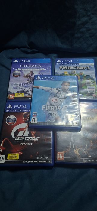 СРОЧНО продам игры на PS 4