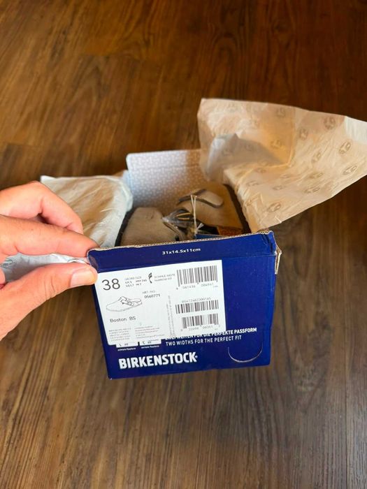Saboti Birkenstock Boston BS, marime 38