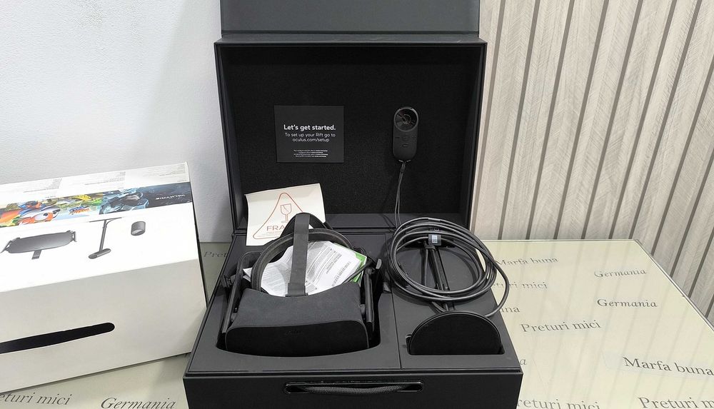 Ochelar Virtuali Oculus Rift CV1 Pachet Complet Boxa Import Germania