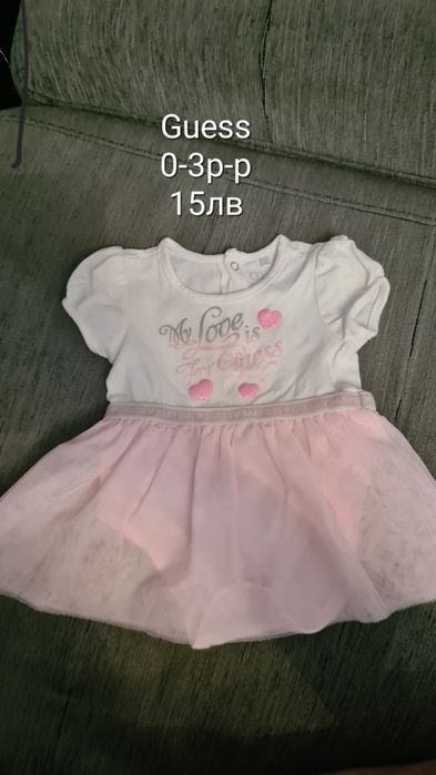 Бебешки рокли Guess,Mayoral