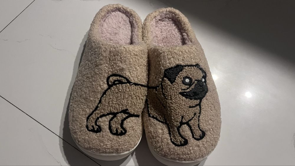 Тапочки с Мопсом