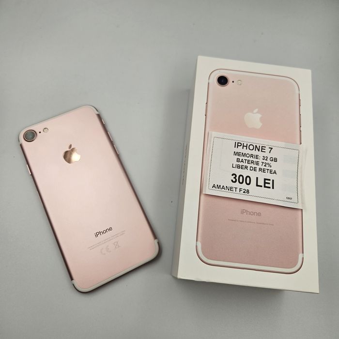 Amanet F28: Telefon Iphone 7 Roz(N)