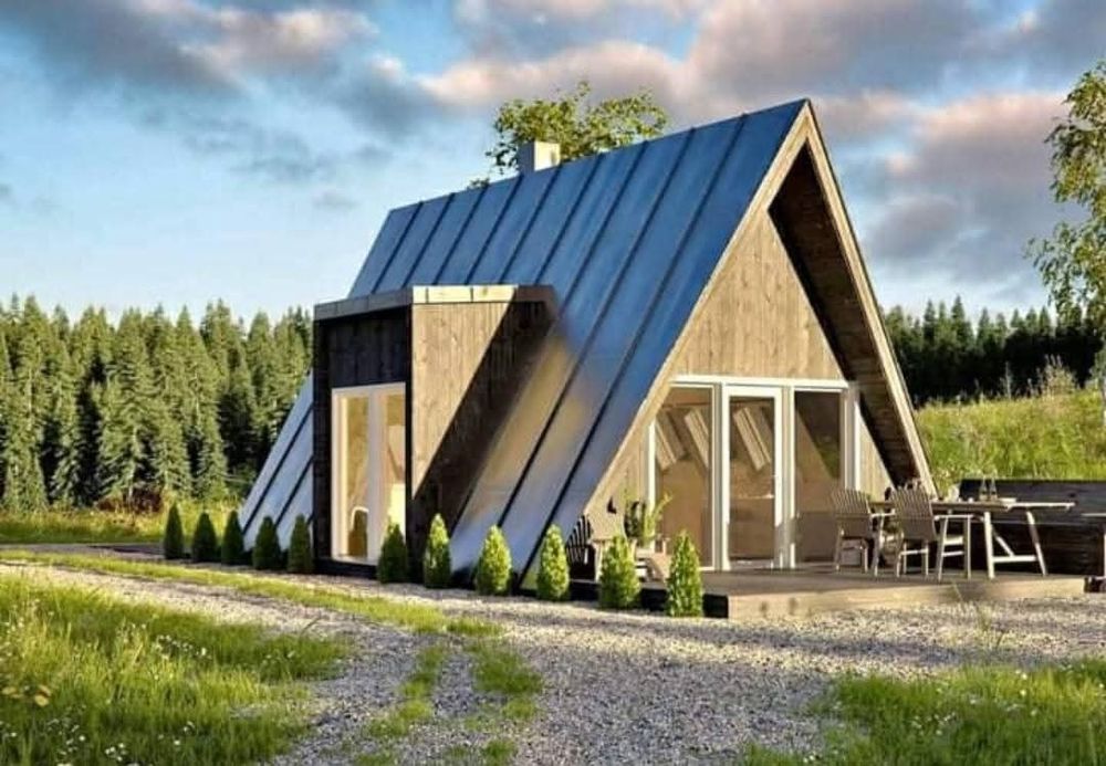 Vand Case pe structură metalică oferim garantie 30 de ani