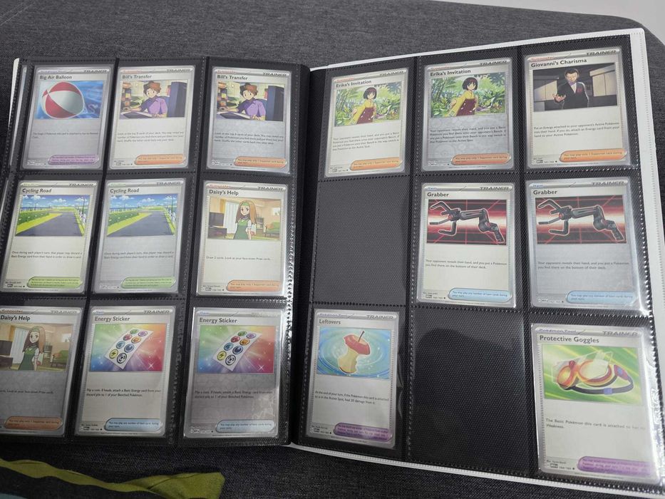 Colectie aproape completa Pokemon 151 - Common + Holo + Holo Reverse + Ex + Album - ORIGINALE - In profil alte anunturi cu carti Pokemon + One Piece