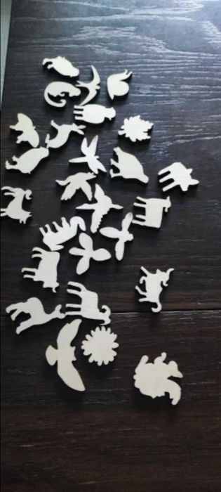 Дървен пъзел голям, различни видове НАМАЛЕНИ