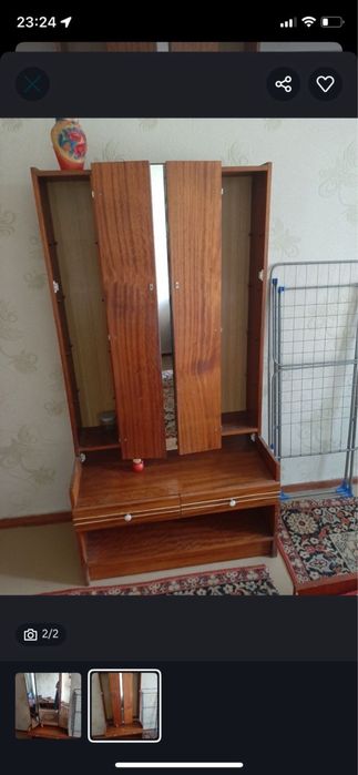 Трюмо и сервант