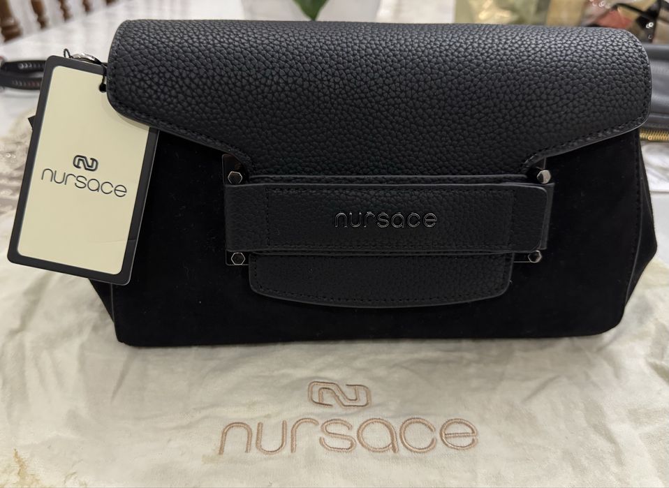 Срочно женские сумки брендовые “nursace” натуральная кожа