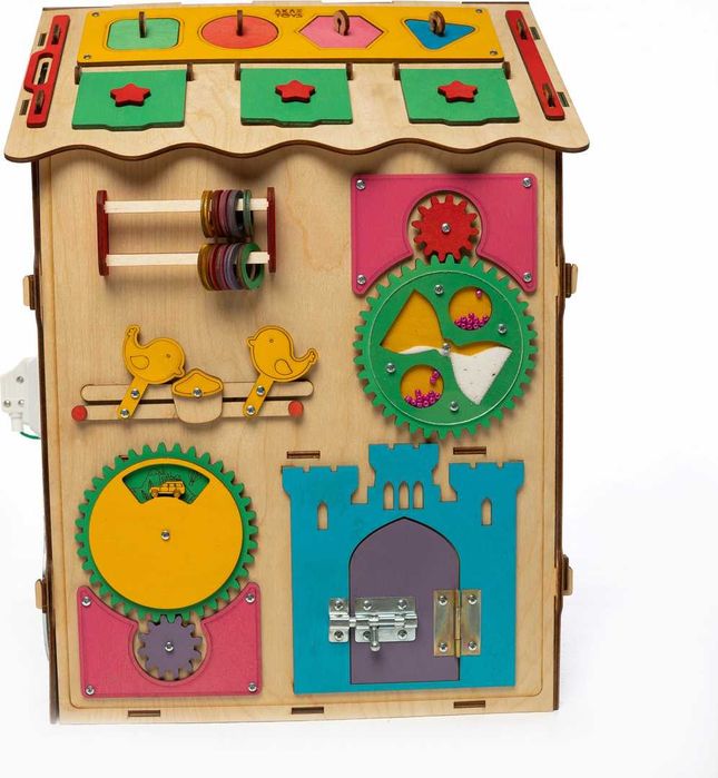 Деревянный Бизи дом Бизикуб в Алматы