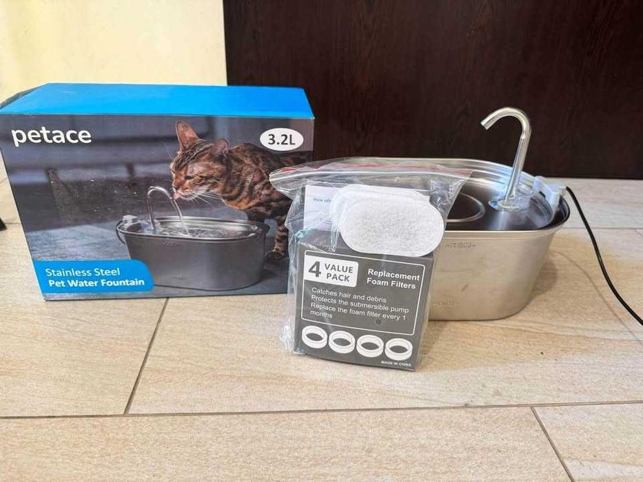 Фонтан за вода Petace Stainless Steel