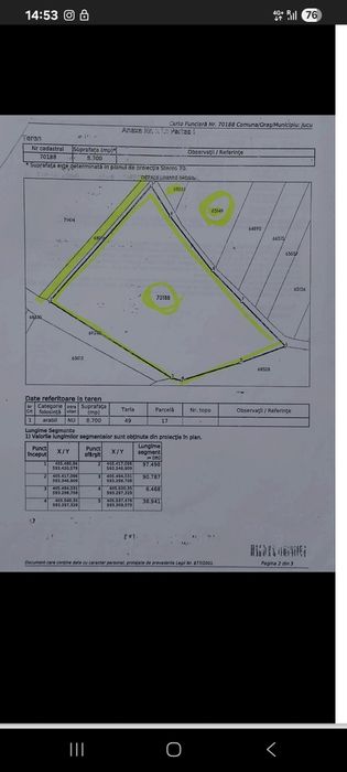 Teren, Jucu de Mijloc, în vecinătatea Someș Garden Residence