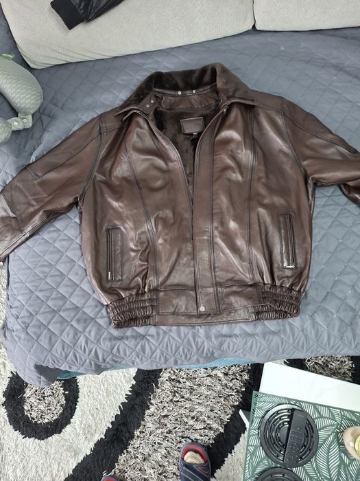 Jacketa piele imblanita