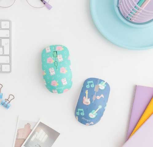 Комплект WONDEE: мишка Wondee + допълнителен калъф за мишка