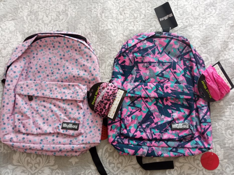 Ученически раници различни цветове