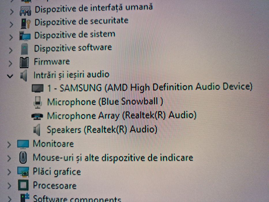 Microfon Blue Snowball iCE Negru - Perfect funcțional (Fără trepied)