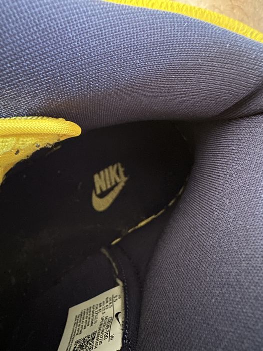 Nike dunk high michigan