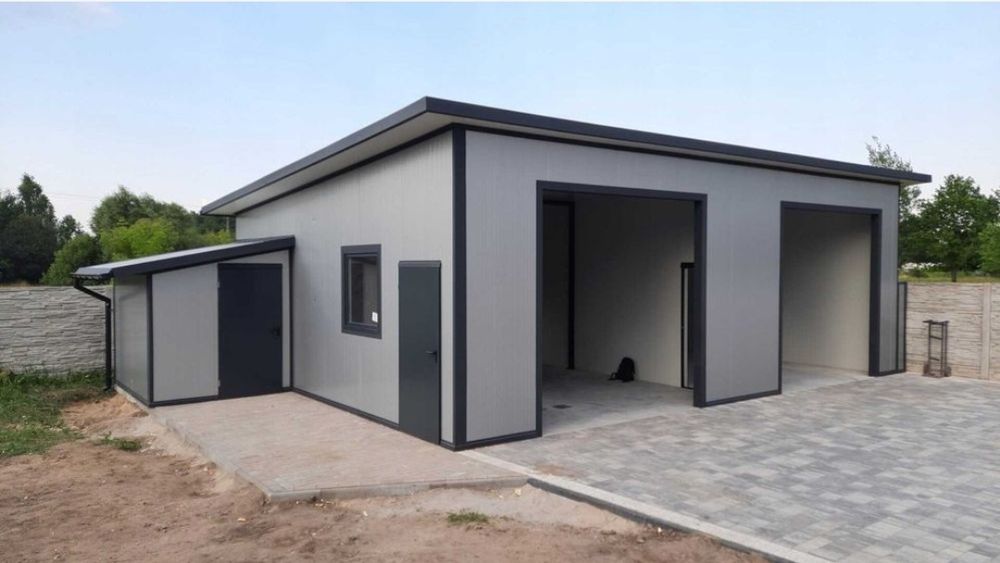 Vând garaje metalice auto