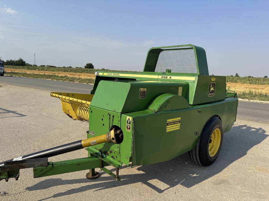 Presa John Deere 332 A Noua Import Germania