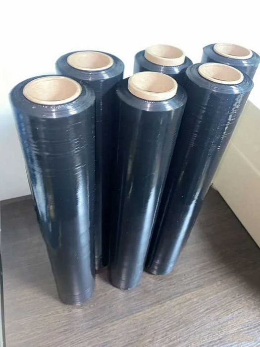 Стрейч пленка черная  стрейч черный