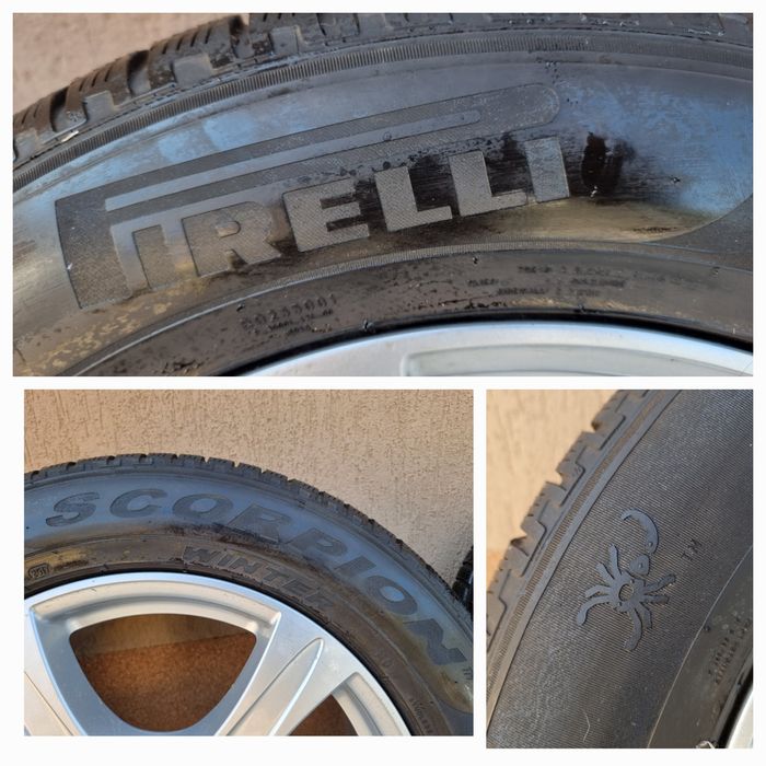 Алуминиеви Джанти RONAL 19'цола със зимни гуми PIRELLII