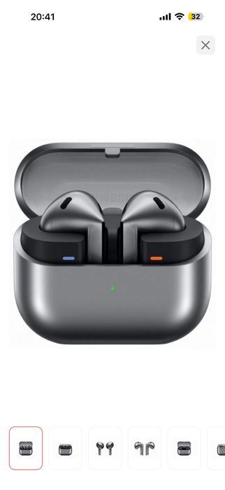 Наушники Samsung Galaxy Buds3 серебристый