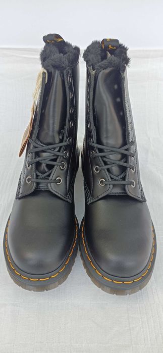 Dr Martens Serena Dark Grey Atlas ghete iarna blana 37, 38, 40, 41