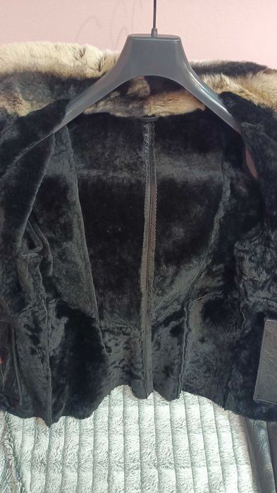 Невероятно дамско яке от естествен косъм