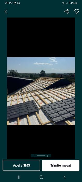 Executam acoperisuri și reparații