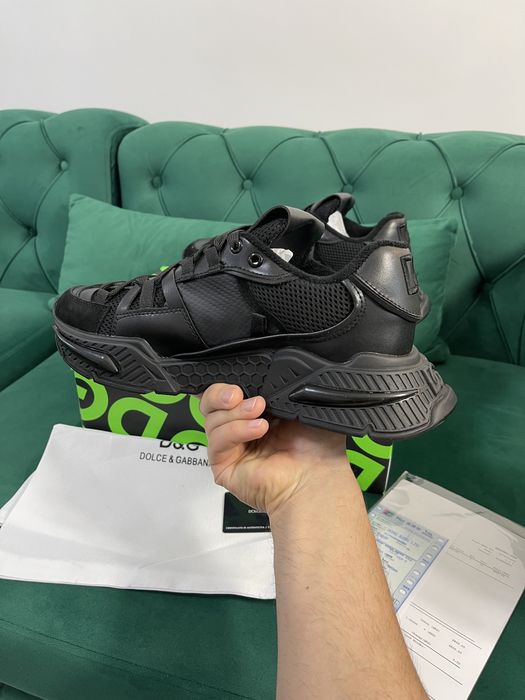 Adidasi Dolce Gabbana piele naturala Full Box