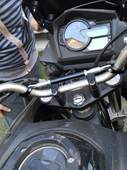 Extensie ghidon motociclet moto prelungire tija handlebar bicicleta